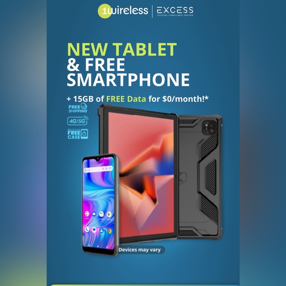 New 10 inch tablet with phone free - Picture 4 of 4